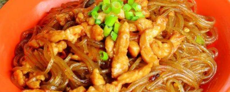 粉条炒肉该怎么做呢？