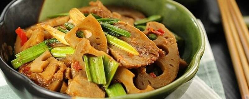 卤藕该怎么炒呢？