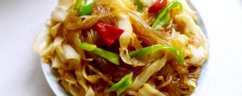 粉条炒白菜该怎么做呢？