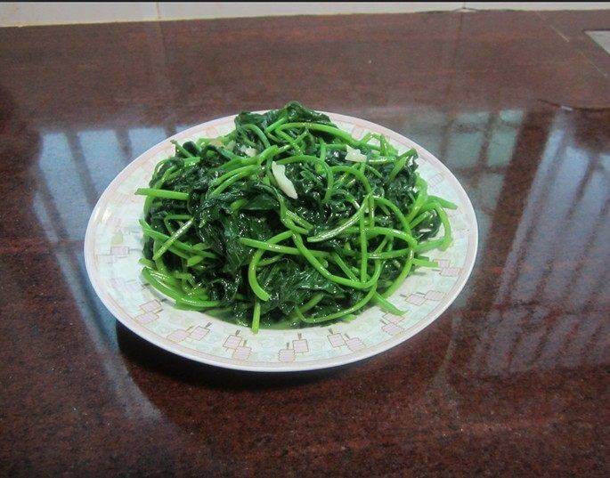 番薯叶该怎么炒呢？