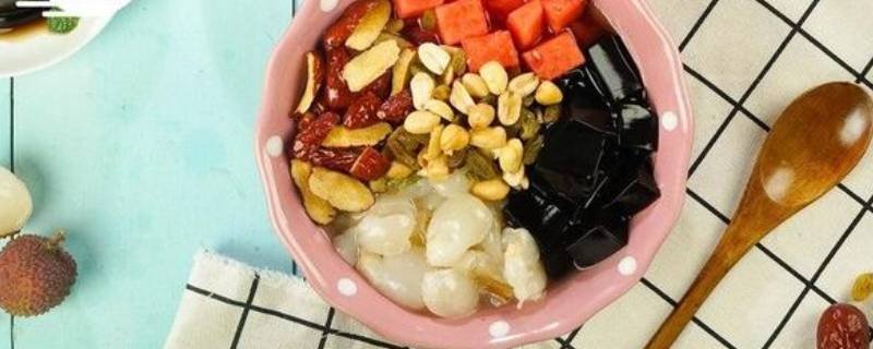 水果冰粥的做法与配方法呢？