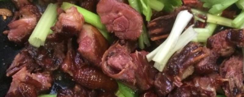 熏好的鸭子如何做菜呢？