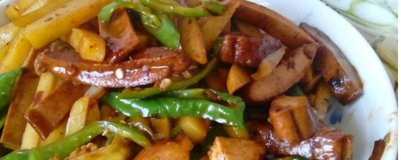 该怎么炒豆腐干呢？