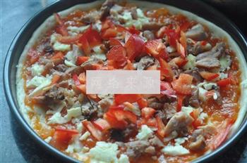 鸡肉披萨怎么做，鸡肉披萨怎么做好吃，鸡肉披萨做法