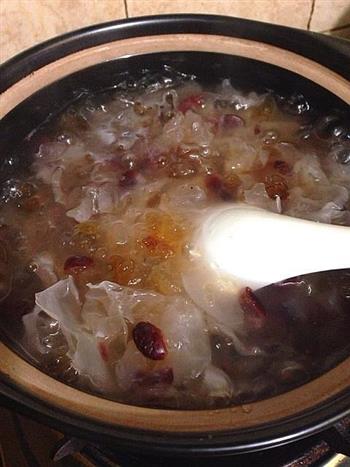 桃胶银耳蔓越莓汤怎么做，桃胶银耳蔓越莓汤怎么做好吃，桃胶银耳蔓越莓汤做法