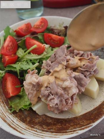 日式火锅牛肉沙拉怎么做，日式火锅牛肉沙拉怎么做好吃，日式火锅牛肉沙拉做法