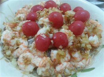 乐乐自家菜-蒜茸蒸虾仁粉丝怎么做，乐乐自家菜-蒜茸蒸虾仁粉丝怎么做好吃，乐乐自家菜-蒜茸蒸虾仁粉丝做法