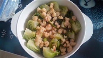 虾仁扒油菜怎么做，虾仁扒油菜怎么做好吃，虾仁扒油菜做法