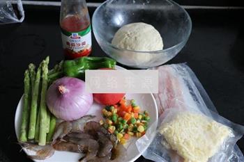 鲜虾杂蔬披萨怎么做，鲜虾杂蔬披萨怎么做好吃，鲜虾杂蔬披萨做法