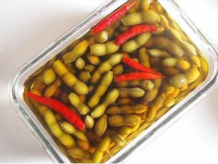 香糟毛豆怎么做，香糟毛豆怎么做好吃，香糟毛豆做法