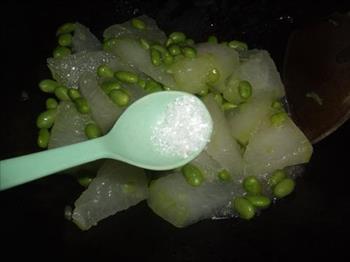 毛豆炒冬瓜怎么做，毛豆炒冬瓜怎么做好吃，毛豆炒冬瓜做法