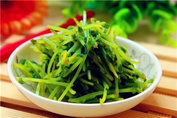 凉拌豌豆苗怎么做，凉拌豌豆苗怎么做好吃，凉拌豌豆苗做法