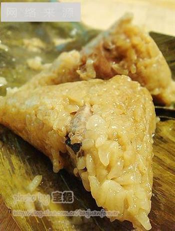 香菇肉粽怎么做，香菇肉粽怎么做好吃，香菇肉粽做法
