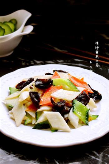 清炒黄瓜山药怎么做，清炒黄瓜山药怎么做好吃，清炒黄瓜山药做法