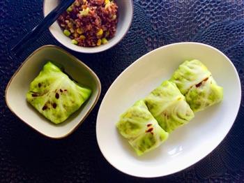 圆白菜包饭怎么做，圆白菜包饭怎么做好吃，圆白菜包饭做法