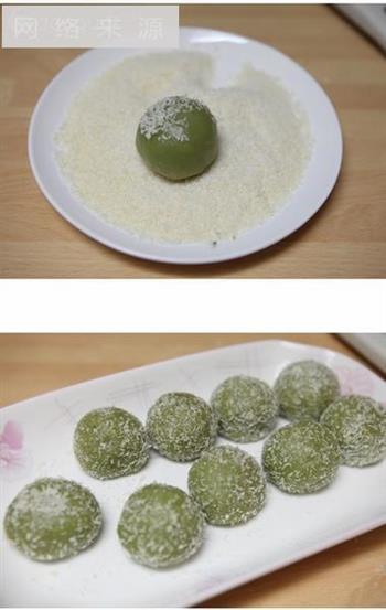 抹茶椰蓉糯米滋怎么做，抹茶椰蓉糯米滋怎么做好吃，抹茶椰蓉糯米滋做法