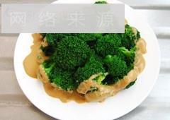 麻汁西蓝花怎么做，麻汁西蓝花怎么做好吃，麻汁西蓝花做法
