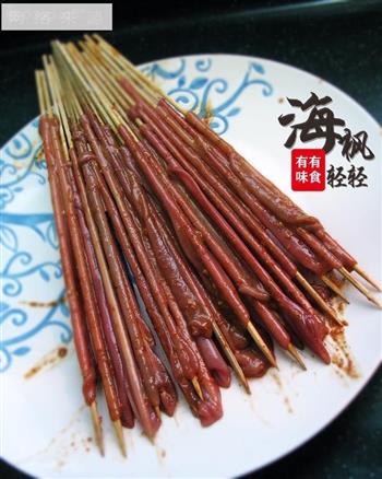 烤海肠怎么做，烤海肠怎么做好吃，烤海肠做法