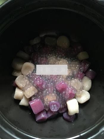 紫薯西米芋圆怎么做，紫薯西米芋圆怎么做好吃，紫薯西米芋圆做法