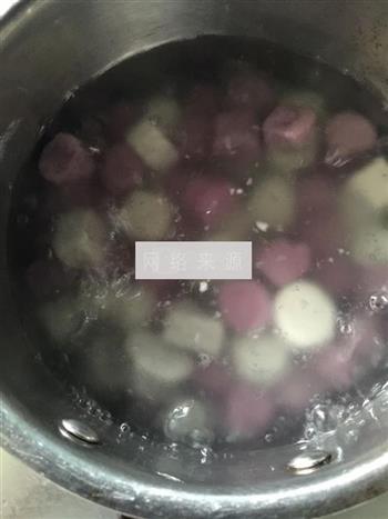 紫薯西米芋圆怎么做，紫薯西米芋圆怎么做好吃，紫薯西米芋圆做法