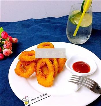 酥炸鱿鱼圈怎么做，酥炸鱿鱼圈怎么做好吃，酥炸鱿鱼圈做法
