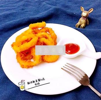 酥炸鱿鱼圈怎么做，酥炸鱿鱼圈怎么做好吃，酥炸鱿鱼圈做法