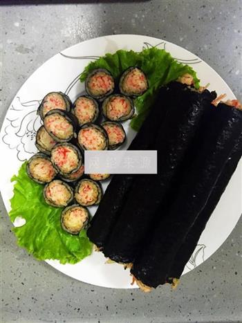 蟹棒紫菜包饭怎么做，蟹棒紫菜包饭怎么做好吃，蟹棒紫菜包饭做法