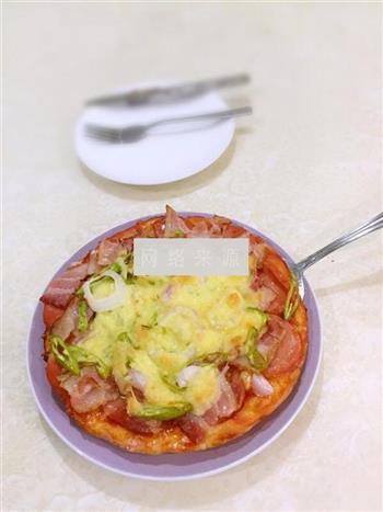 培根火腿披萨怎么做，培根火腿披萨怎么做好吃，培根火腿披萨做法
