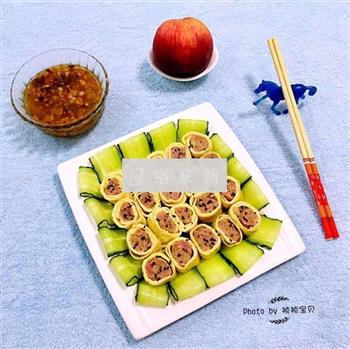 翡翠肉蛋卷怎么做，翡翠肉蛋卷怎么做好吃，翡翠肉蛋卷做法