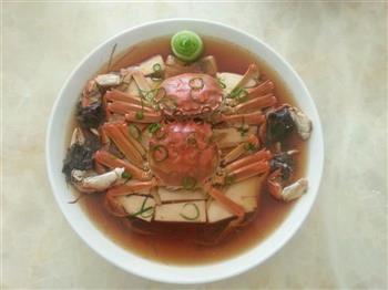 大闸蟹蒸豆腐怎么做，大闸蟹蒸豆腐怎么做好吃，大闸蟹蒸豆腐做法
