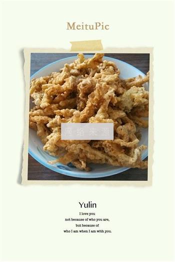 干炸椒盐蘑菇怎么做，干炸椒盐蘑菇怎么做好吃，干炸椒盐蘑菇做法
