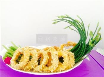 酥香鱿鱼圈怎么做，酥香鱿鱼圈怎么做好吃，酥香鱿鱼圈做法