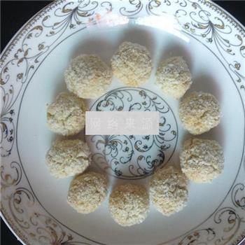 蛋白椰蓉球怎么做，蛋白椰蓉球怎么做好吃，蛋白椰蓉球做法