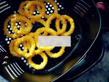 空炸鱿鱼圈怎么做，空炸鱿鱼圈怎么做好吃，空炸鱿鱼圈做法