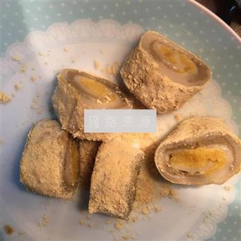 双色糯米糍卷怎么做，双色糯米糍卷怎么做好吃，双色糯米糍卷做法