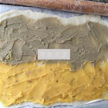 双色糯米糍卷怎么做，双色糯米糍卷怎么做好吃，双色糯米糍卷做法