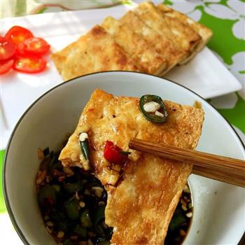 蘸汁脆豆腐怎么做，蘸汁脆豆腐怎么做好吃，蘸汁脆豆腐做法