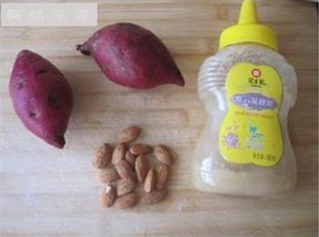 蜂蜜杏仁紫薯怎么做，蜂蜜杏仁紫薯怎么做好吃，蜂蜜杏仁紫薯做法