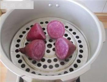 蜂蜜杏仁紫薯怎么做，蜂蜜杏仁紫薯怎么做好吃，蜂蜜杏仁紫薯做法