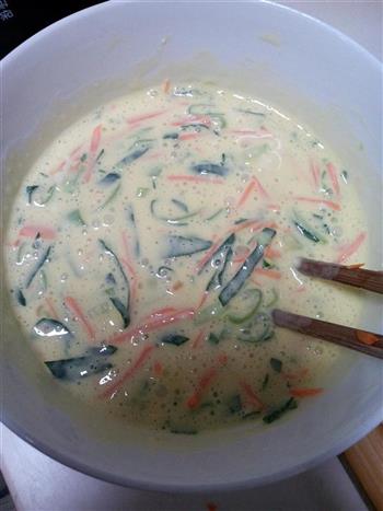 彩蔬鸡蛋饼怎么做，彩蔬鸡蛋饼怎么做好吃，彩蔬鸡蛋饼做法