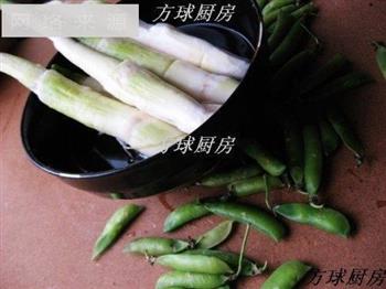 茭白炒豌豆怎么做，茭白炒豌豆怎么做好吃，茭白炒豌豆做法