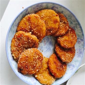 炼乳夹心南瓜饼怎么做，炼乳夹心南瓜饼怎么做好吃，炼乳夹心南瓜饼做法