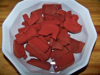清肺黄豆烧猪红怎么做，清肺黄豆烧猪红怎么做好吃，清肺黄豆烧猪红做法