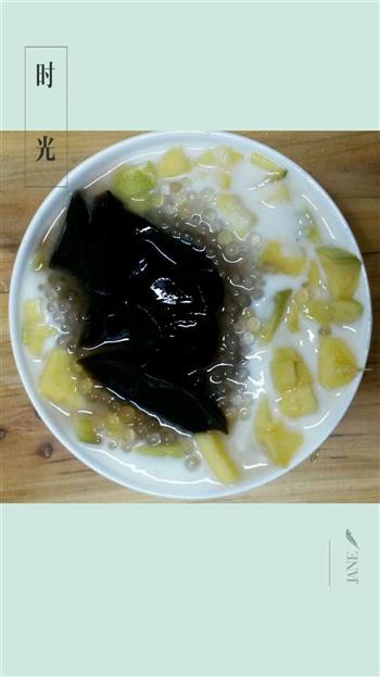 芒果黒仙草西米优格怎么做，芒果黒仙草西米优格怎么做好吃，芒果黒仙草西米优格做法