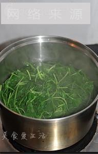 豌豆苗拌香干怎么做，豌豆苗拌香干怎么做好吃，豌豆苗拌香干做法