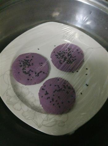 紫薯红豆饼怎么做，紫薯红豆饼怎么做好吃，紫薯红豆饼做法