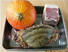南瓜咸肉蒸膏蟹怎么做，南瓜咸肉蒸膏蟹怎么做好吃，南瓜咸肉蒸膏蟹做法