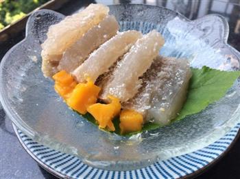 西米露凉糕雪絮散配芒果怎么做，西米露凉糕雪絮散配芒果怎么做好吃，西米露凉糕雪絮散配芒果做法