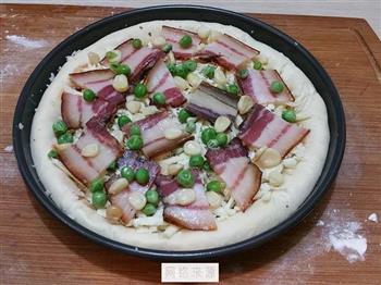 腊肉比萨怎么做，腊肉比萨怎么做好吃，腊肉比萨做法