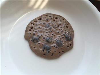 蓝莓巧克力pancake怎么做，蓝莓巧克力pancake怎么做好吃，蓝莓巧克力pancake做法